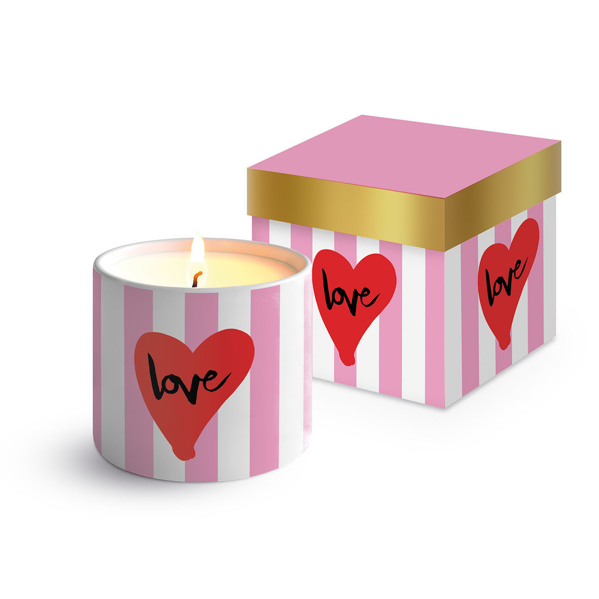 Formart Love Bone China Candle GB