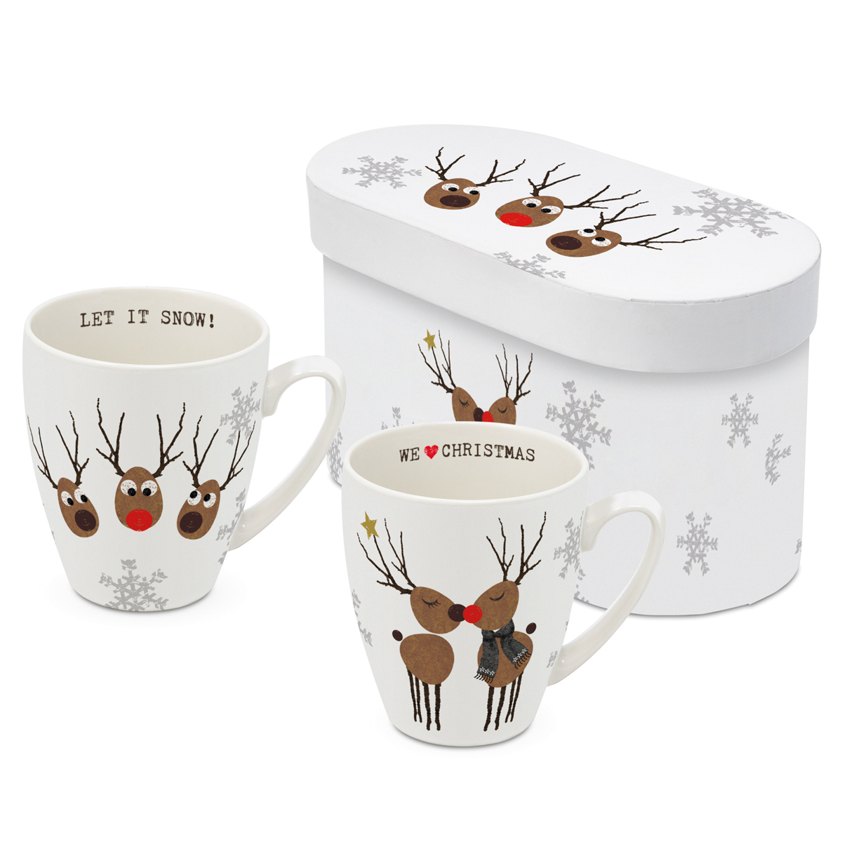 We love Christmas 2 Mug Set