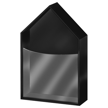 Napkin wall holder black