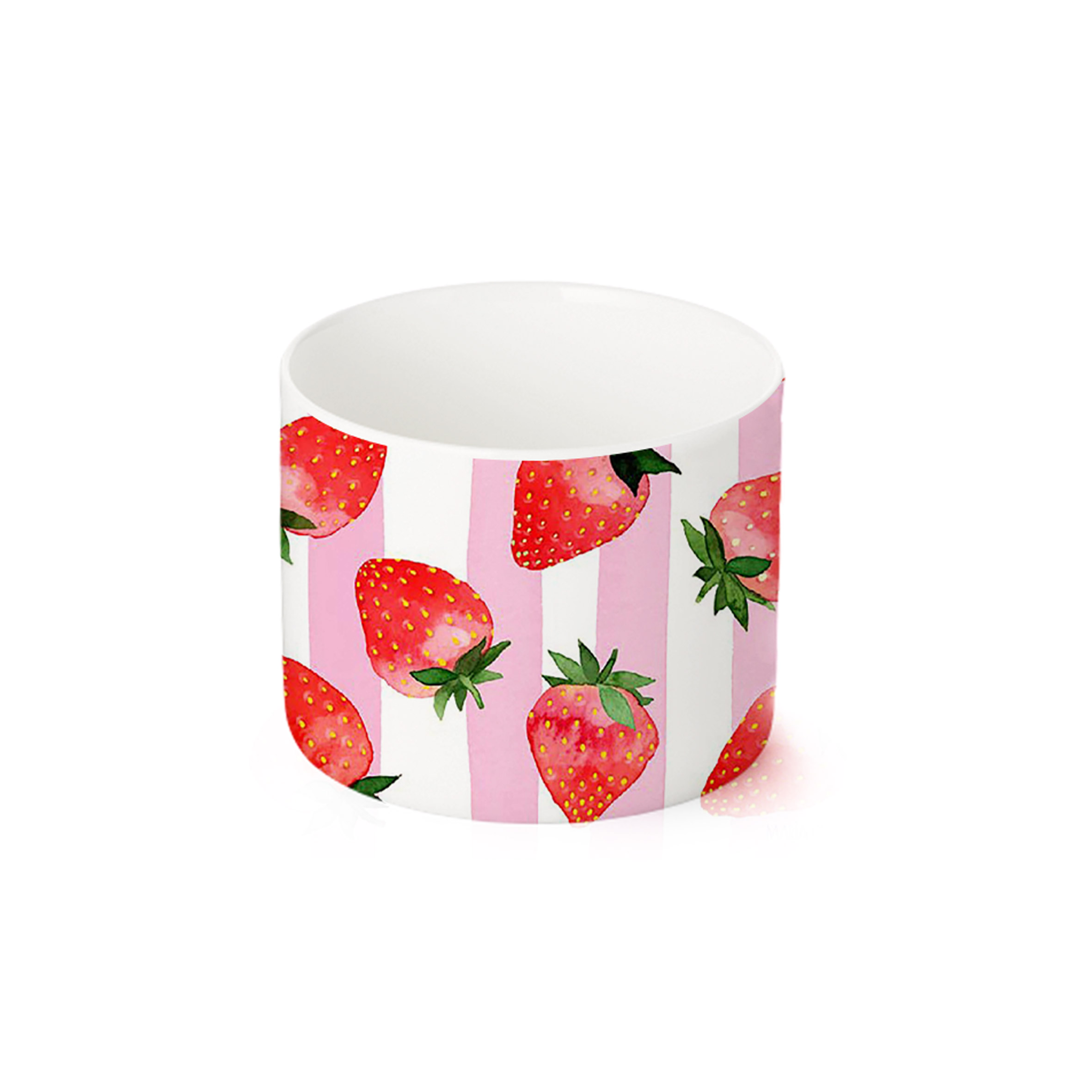 Strawberry & Stripes FBC Small Bowl