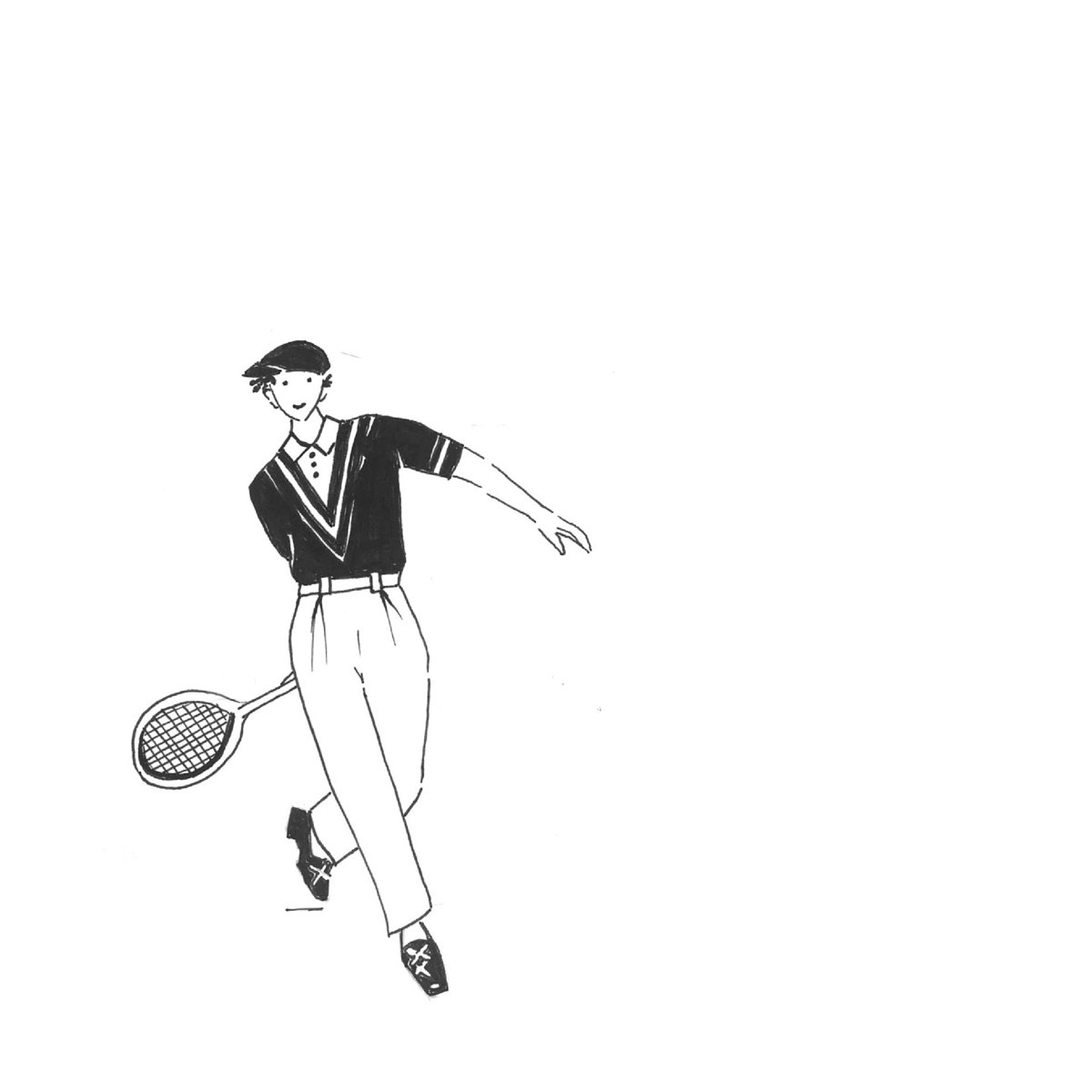Atelier Tennis Napkin 33x33 Atelier Tennis Napkin 33x33