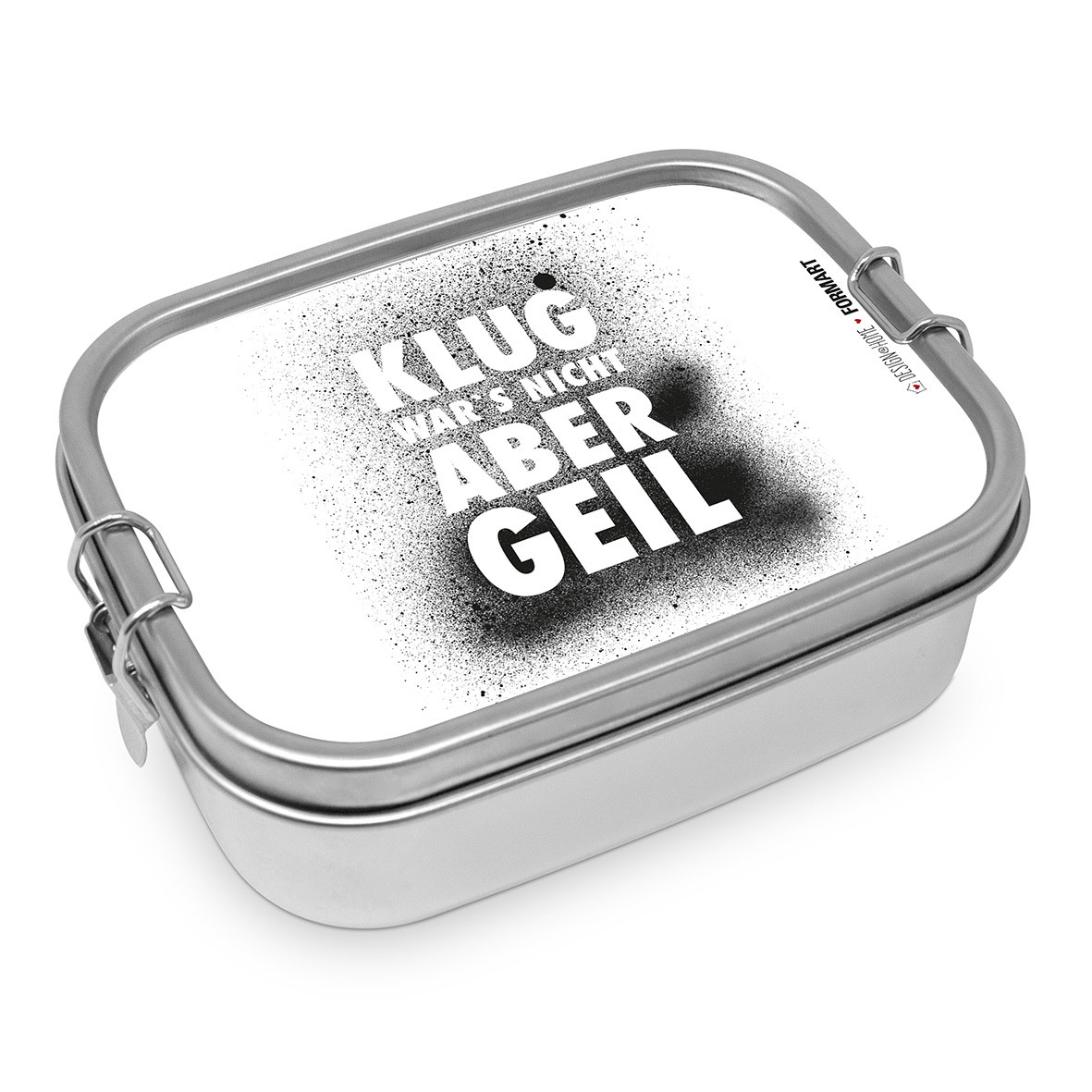 Klug wars nicht Steel Lunch Box