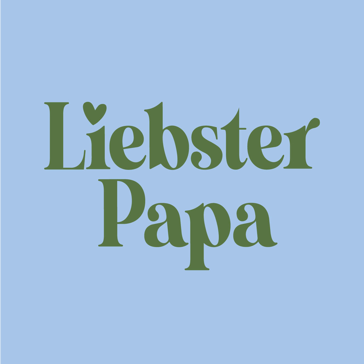 Liebster Papa Napkin 25x25 Liebster Papa Napkin 25x25