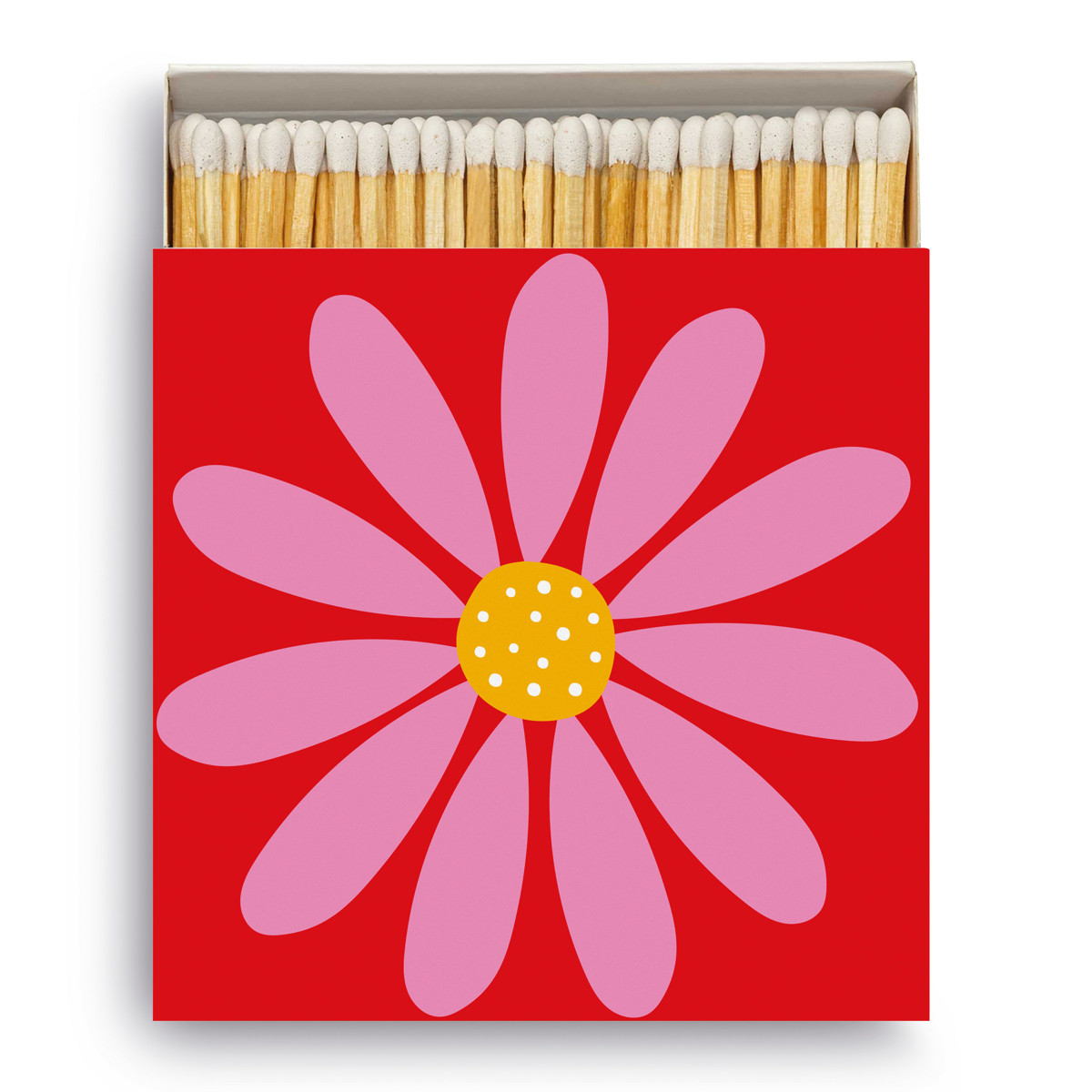 Happy Flower red Matches