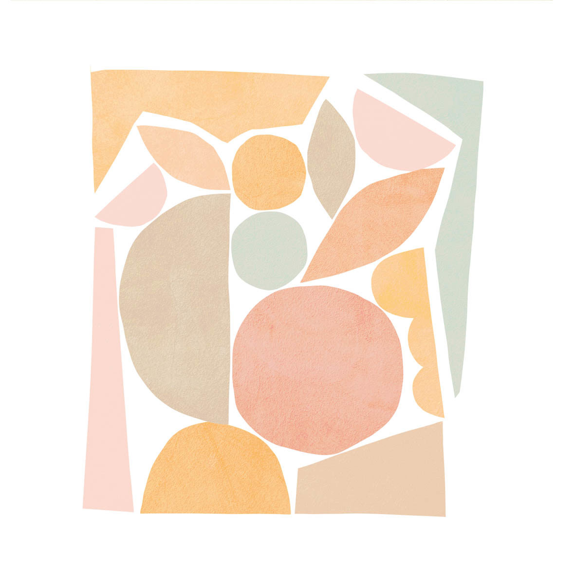 Collage Napkin 25x25 Collage Napkin 25x25