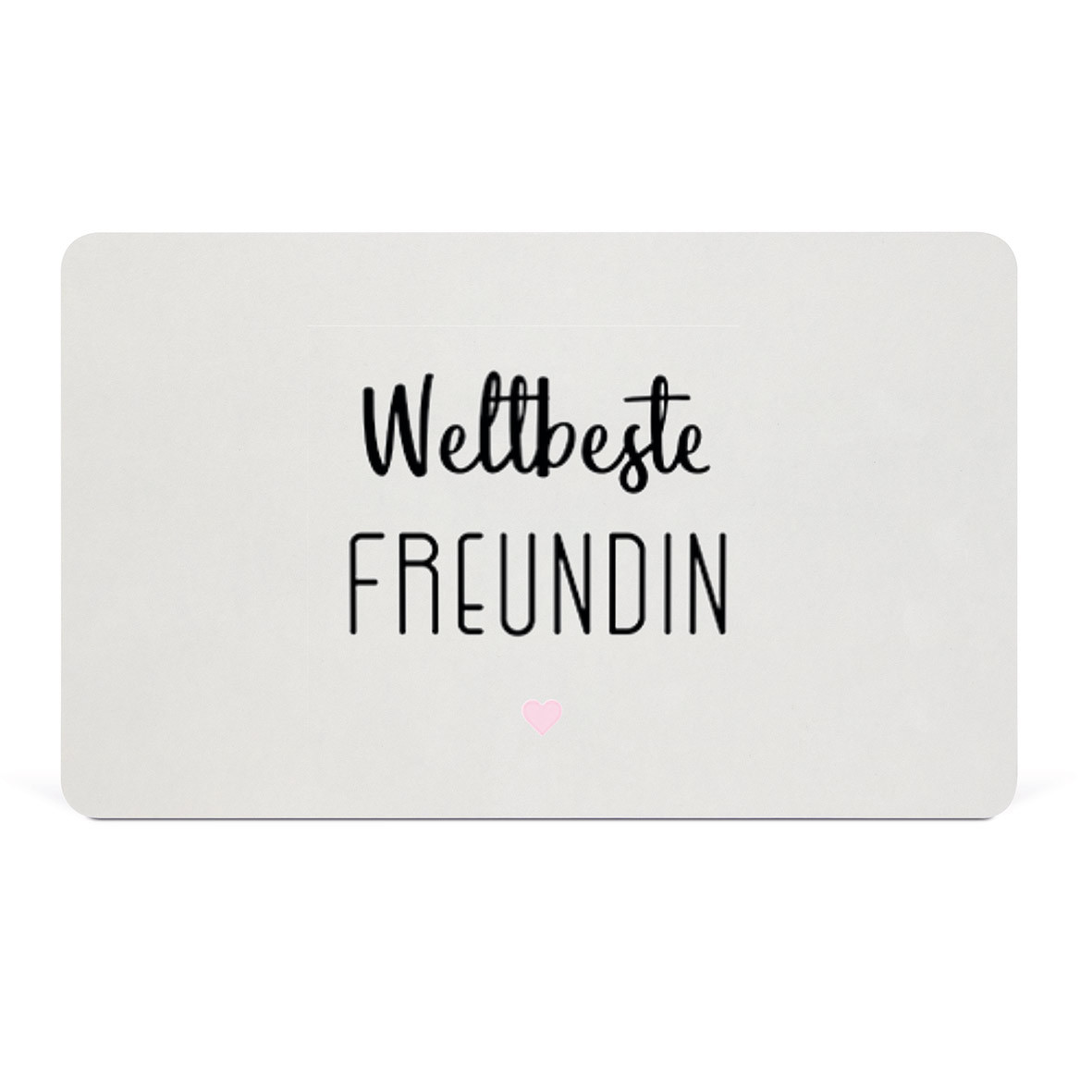 Weltbeste Freundin D@H Tray Weltbeste Freundin D@H Tray