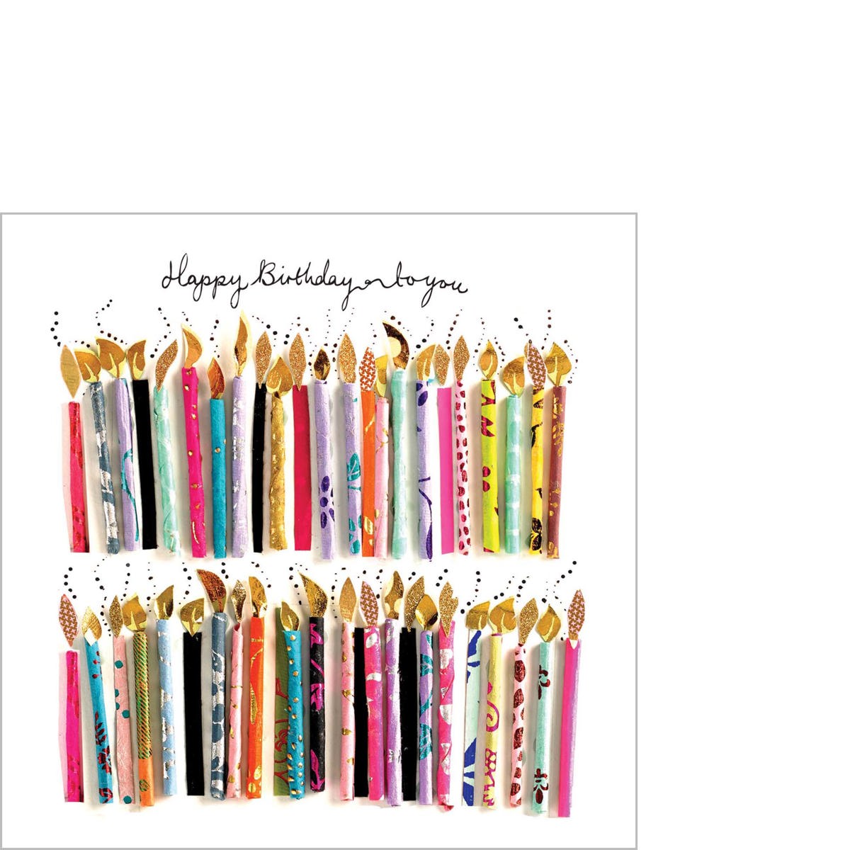Happy Candles Napkin 25x25 Happy Candles Napkin 25x25