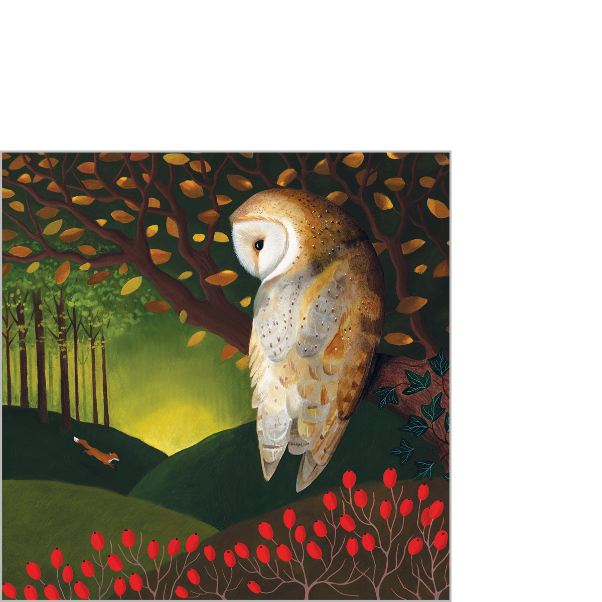 The Owl's Dream Napkin 25x25