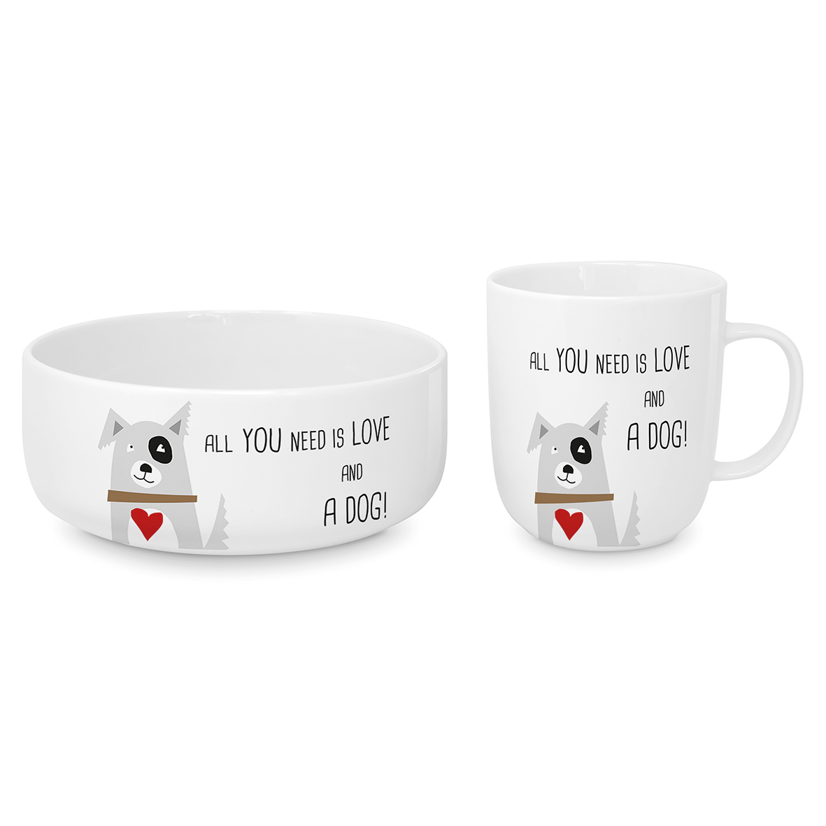 Love and Dog Dog Set Love and Dog Dog Set