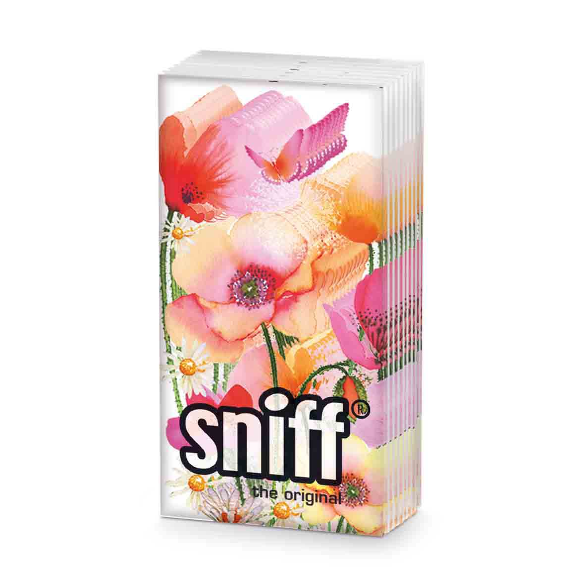 Aquarell Poppies Sniff Tissue Aquarell Poppies Sniff Tissue