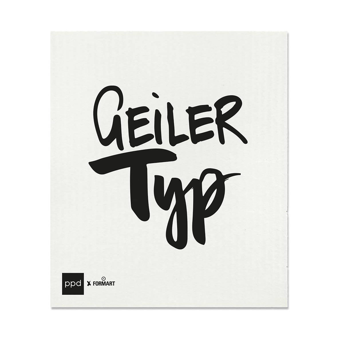 Geiler Typ Schwammtuch Geiler Typ Schwammtuch
