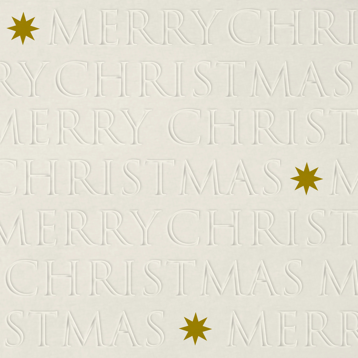 Christmas Letters off white Napkin 33x33 relief Christmas Letters off white Napkin 33x33 relief