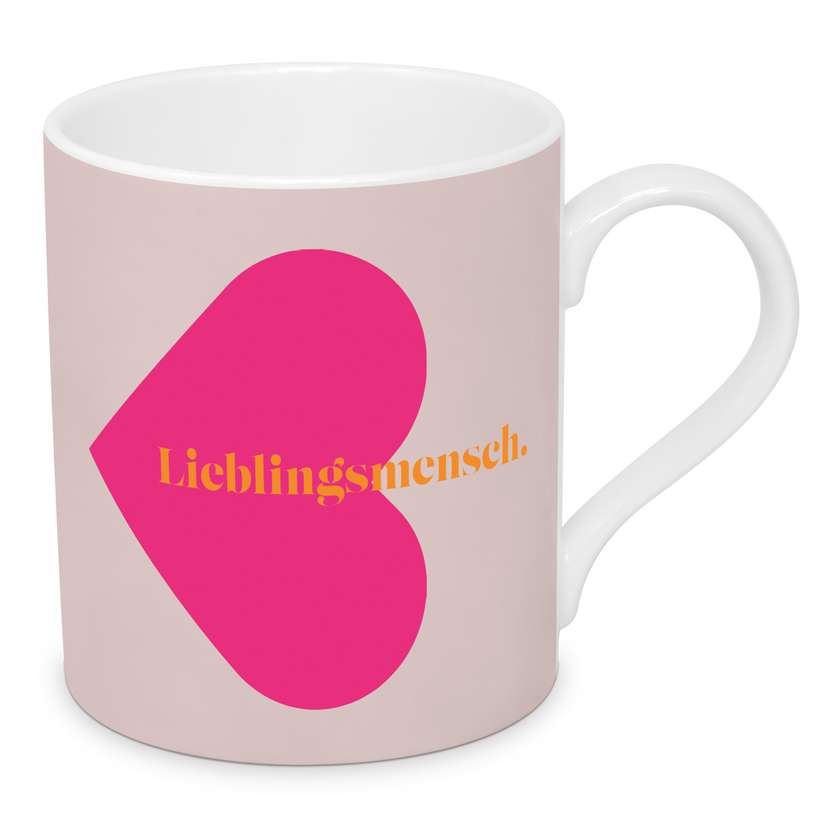 Lieblingsmensch pink Mug 2024 D@H