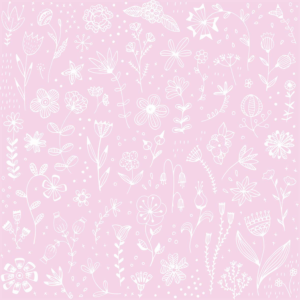 Pure Flower rosé Napkin 33x33 Pure Flower rosé Napkin 33x33