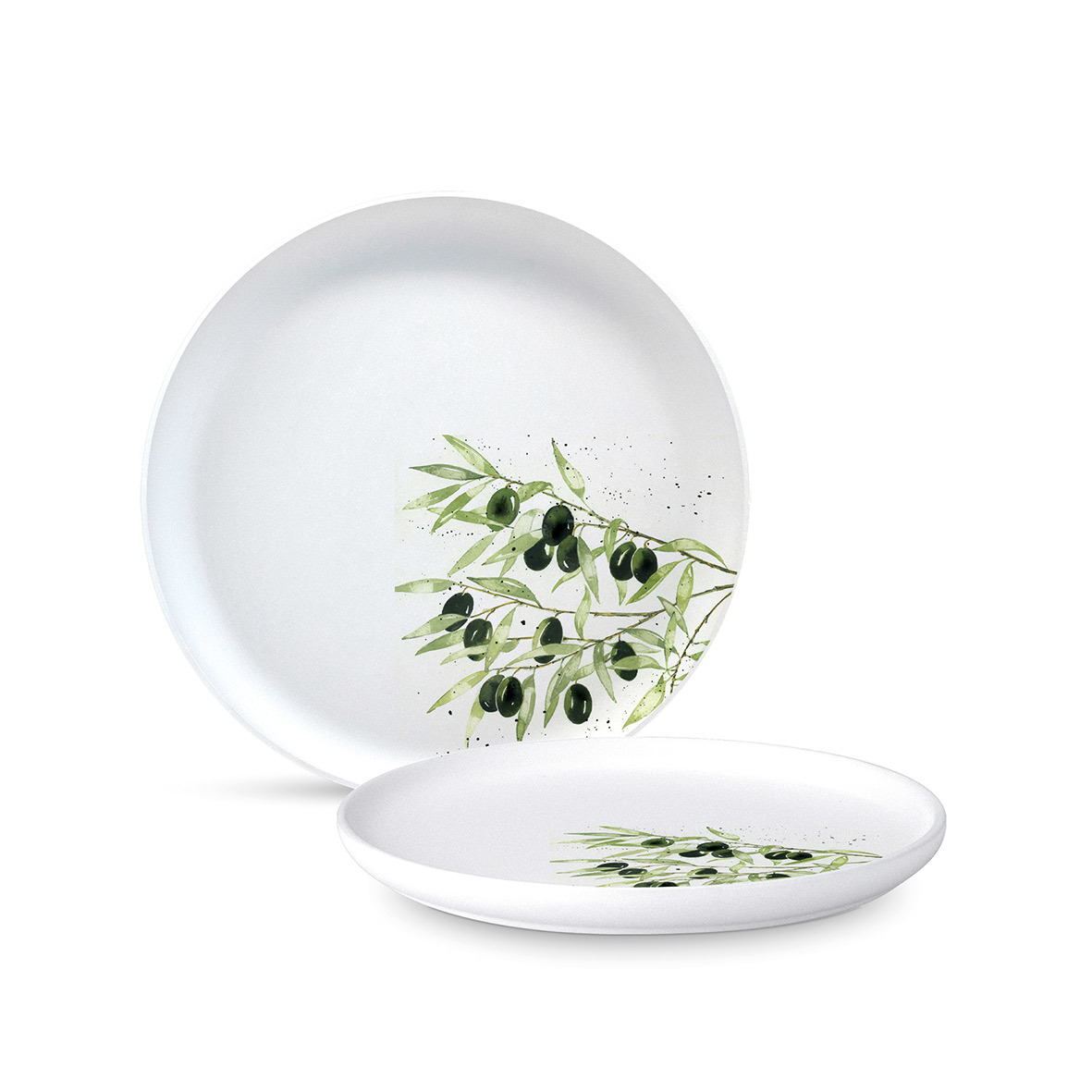 Olives Matte Plate 21 Olives Matte Plate 21