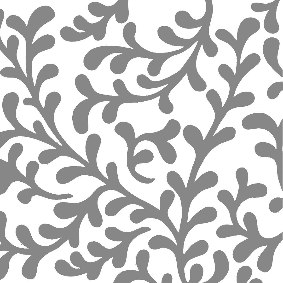 Pretty Tendrils silver Napkin 33x33