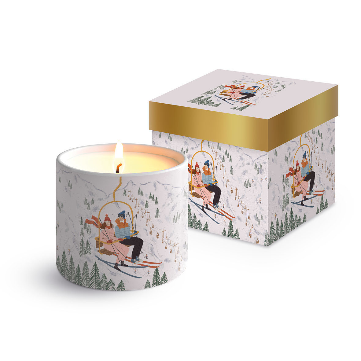 Zermatt Bone China Candle GB