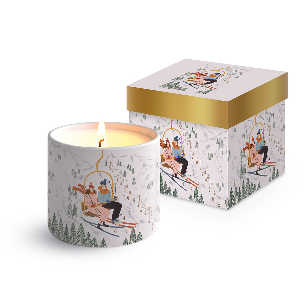 Zermatt Bone China Candle GB Zermatt Bone China Candle GB