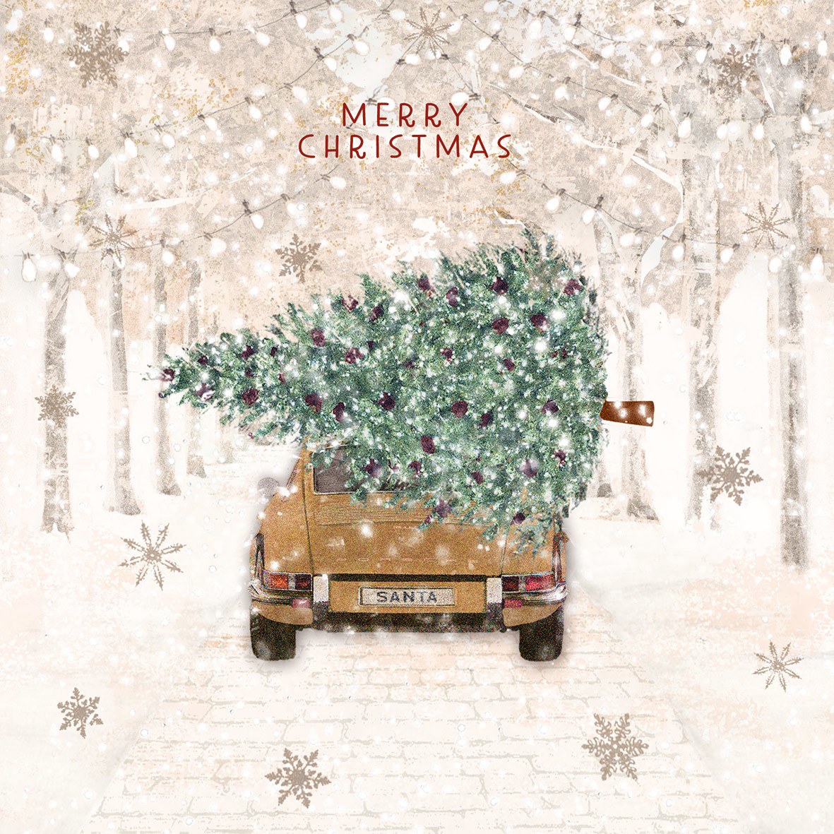 Christmas Challenge Napkin 33x33