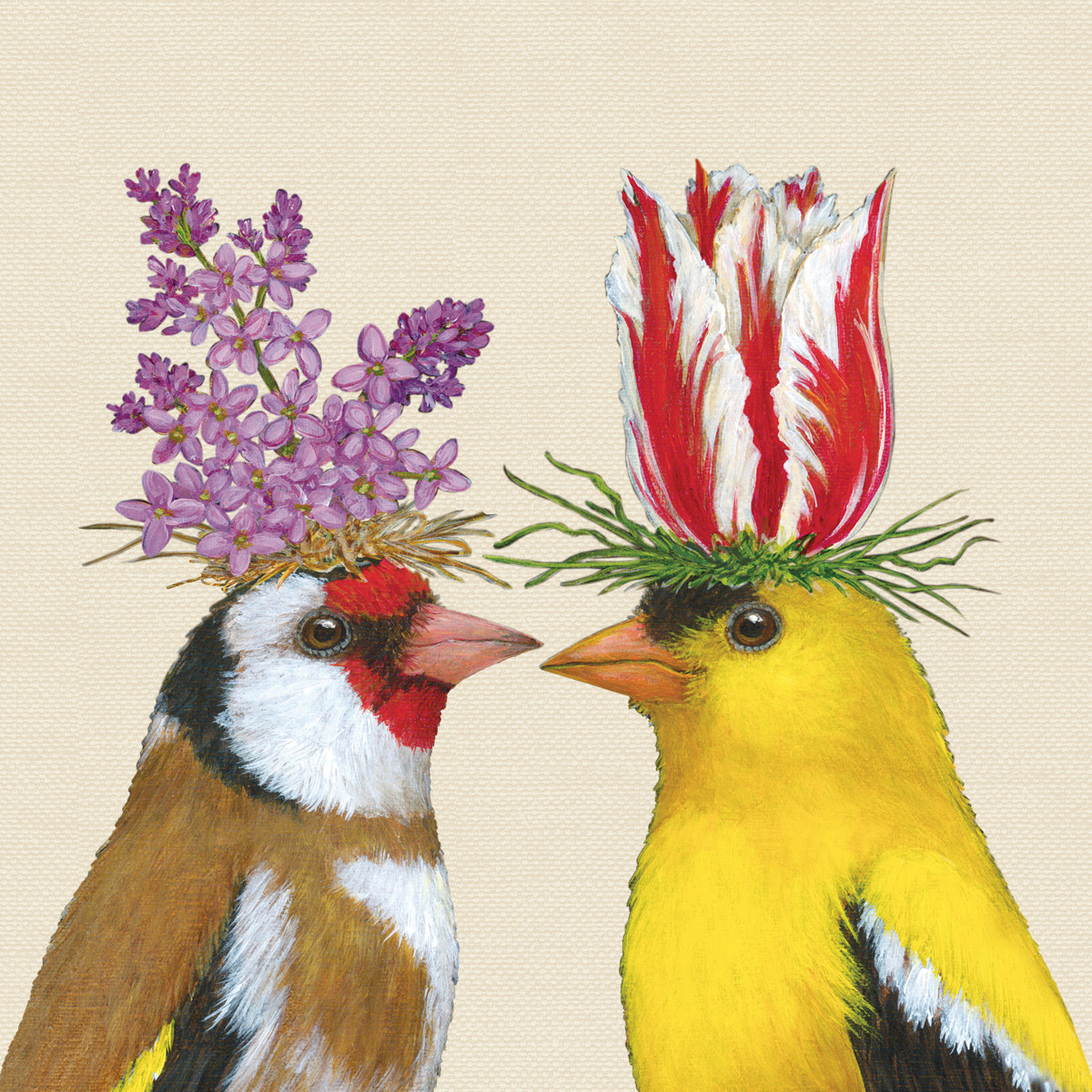 Spring Romance Napkin 33x33 Spring Romance Napkin 33x33