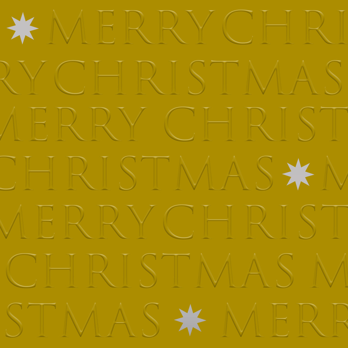 Christmas Letters gold Napkin 33x33 relief