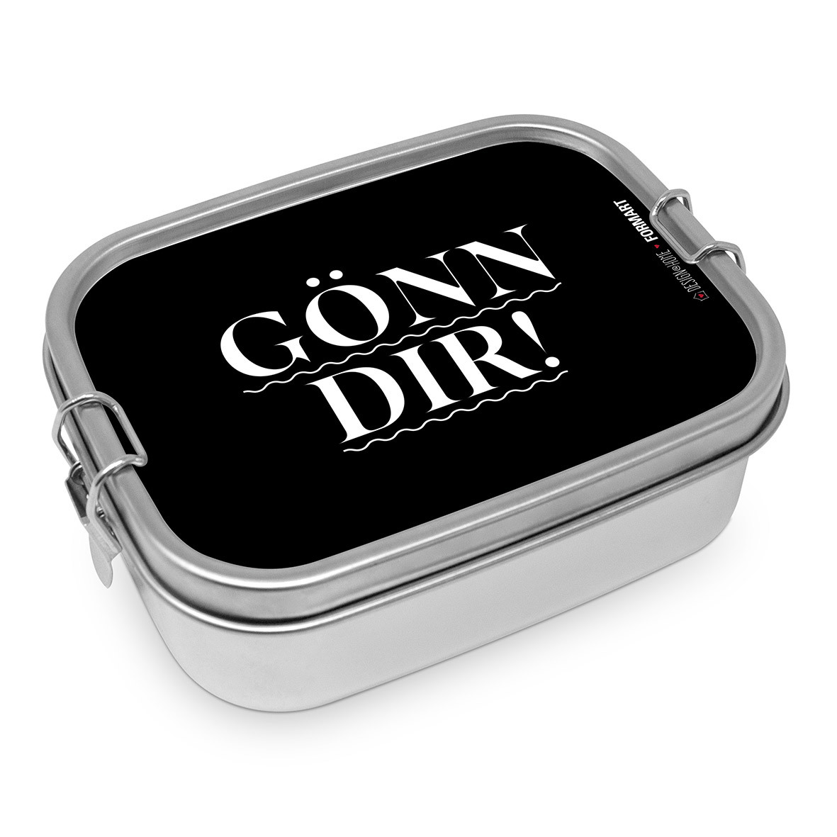 Gönn dir Steel Lunch Box Gönn dir Steel Lunch Box