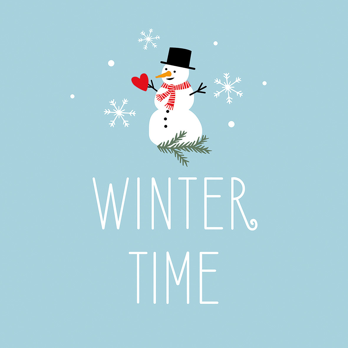 Winter Time Napkin 33x33
