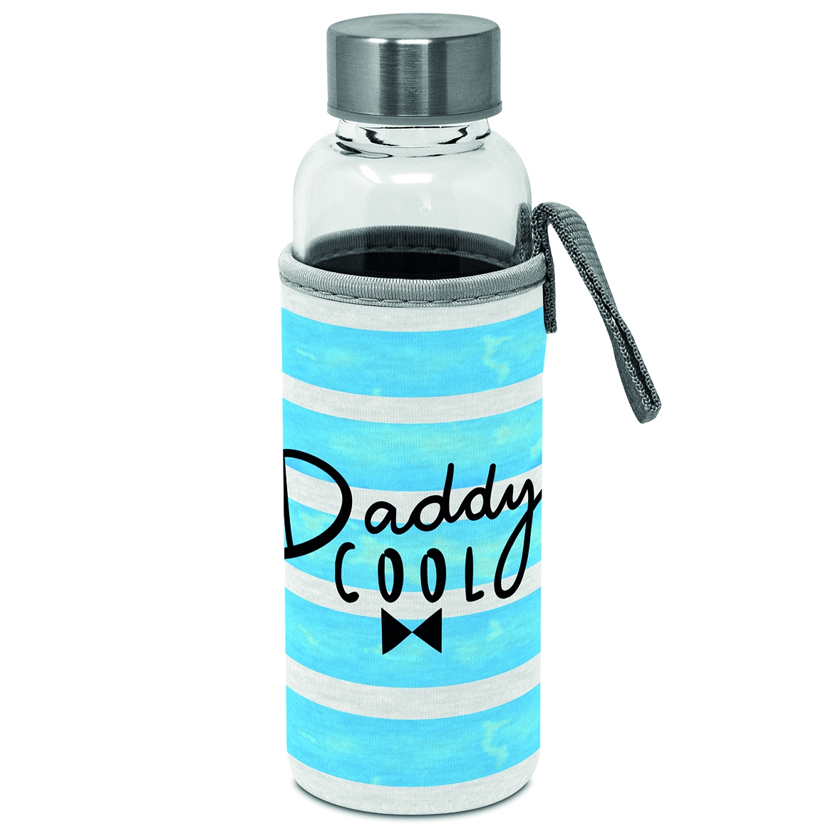 Glass Bottle with protection sleeve Daddy Cool