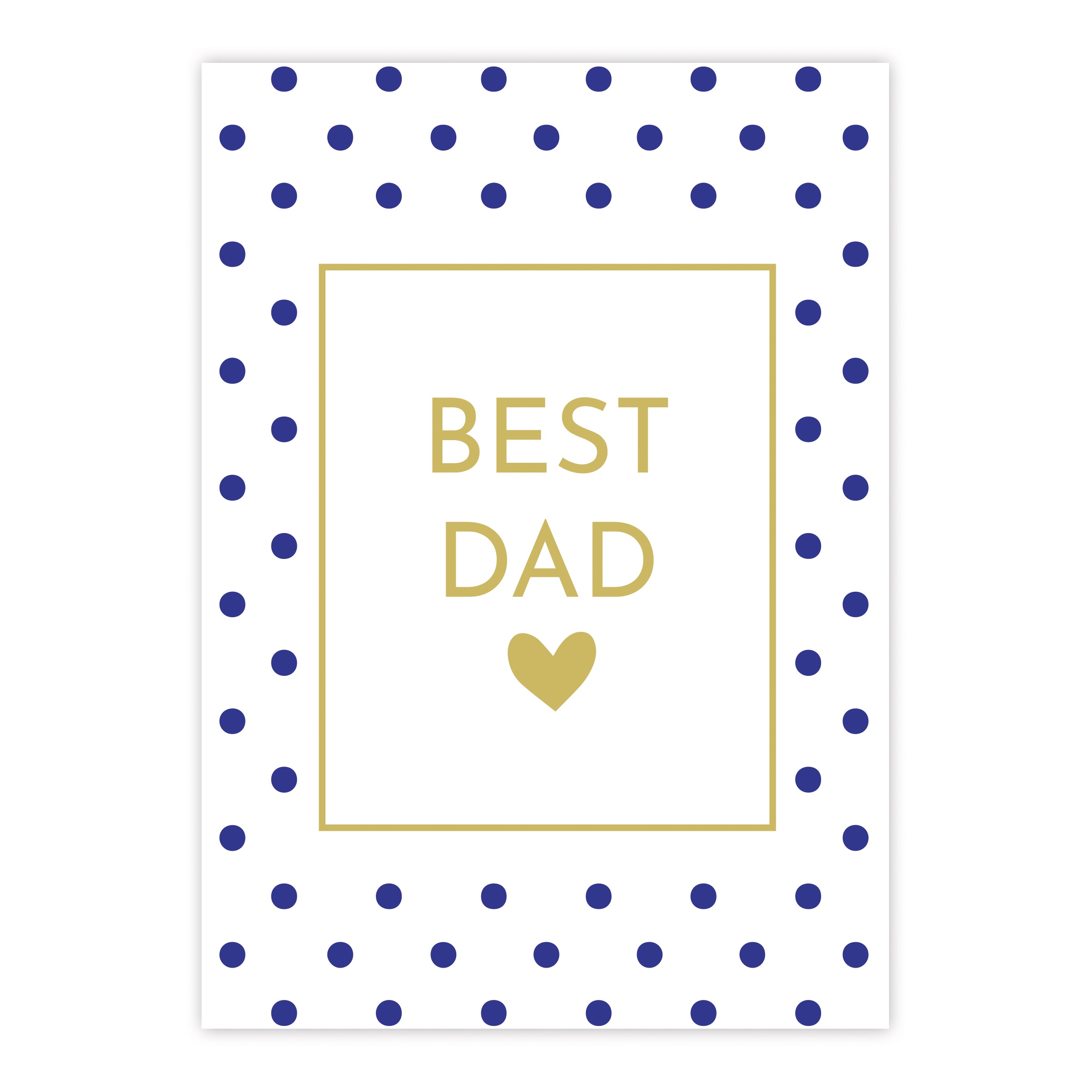 Formart Dad Postcard