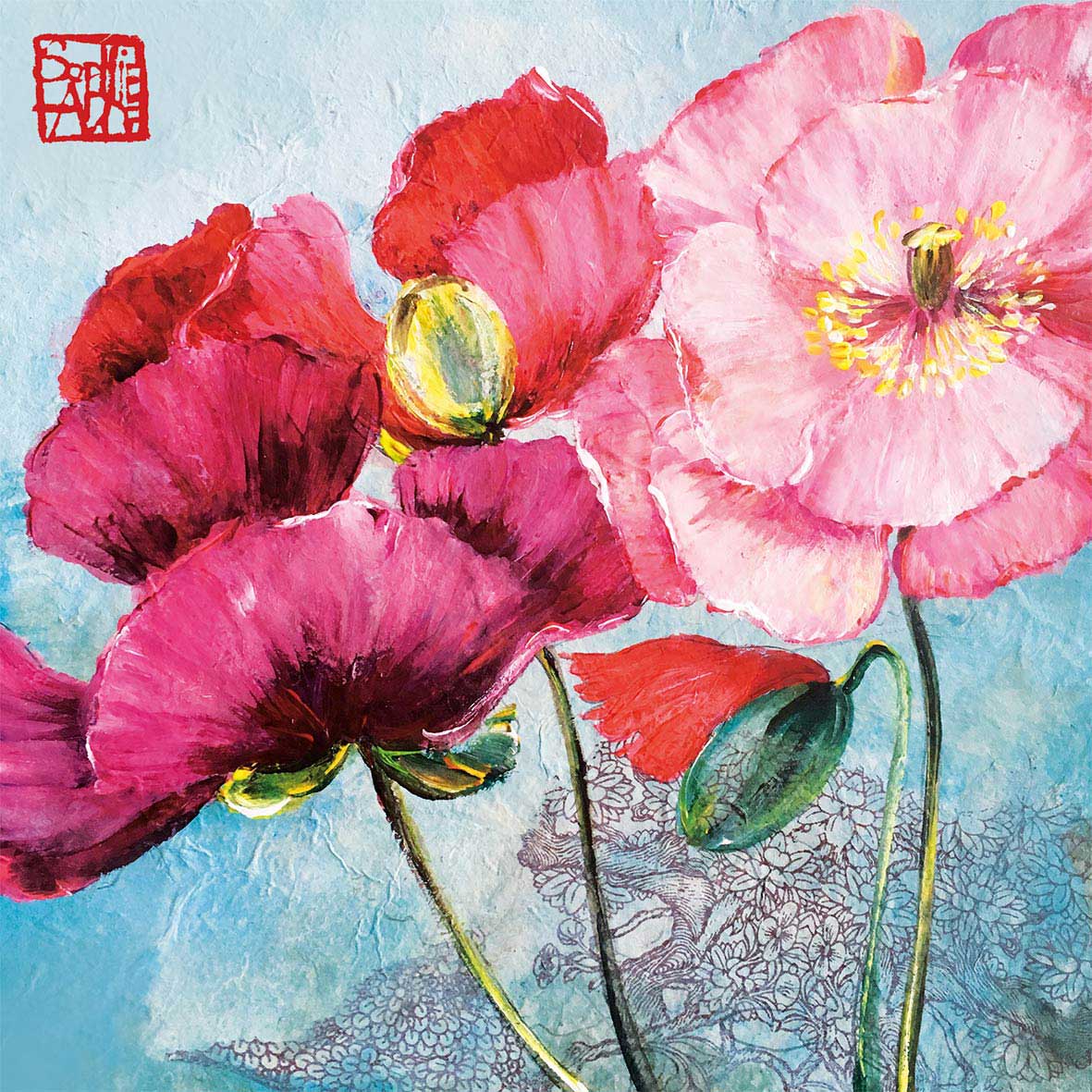 Pavot Napkin 33x33 Pavot Napkin 33x33