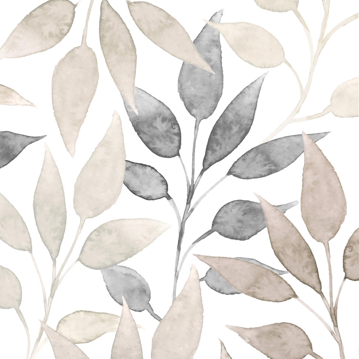 Scandic Leaves white Napkin 33x33
