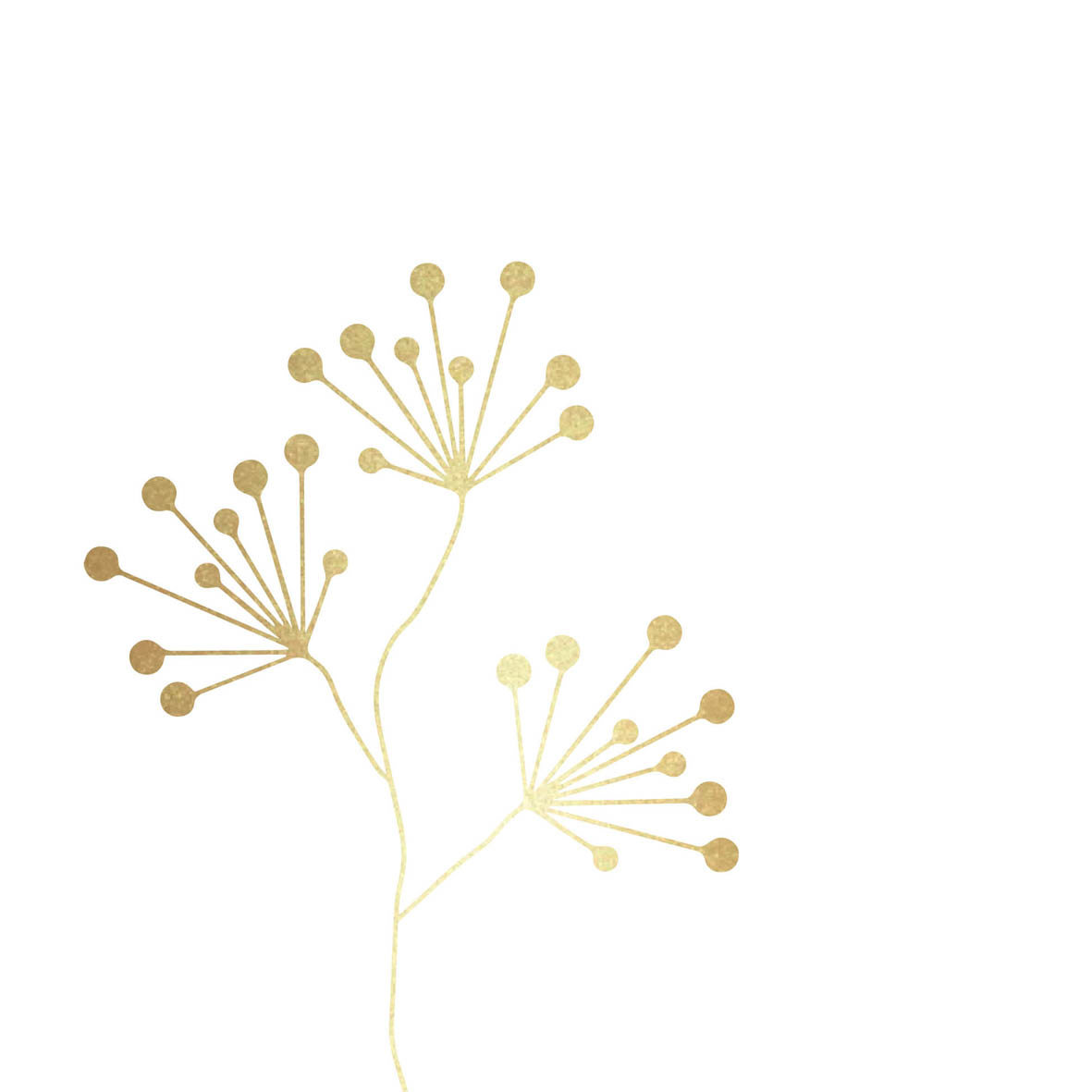 Pure Gold Berries Napkin 33x33 Pure Gold Berries Napkin 33x33