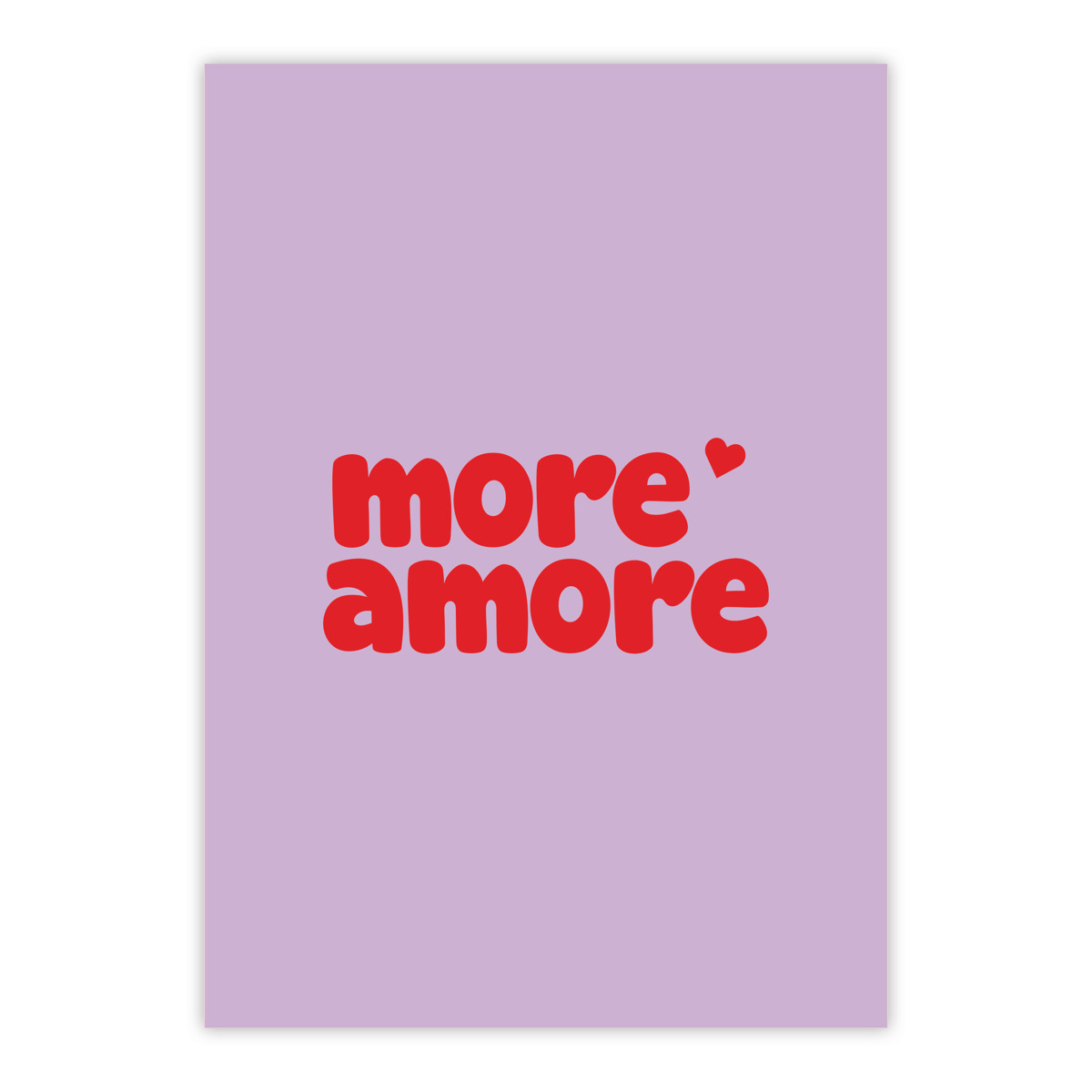 More Amore Postcard D@H