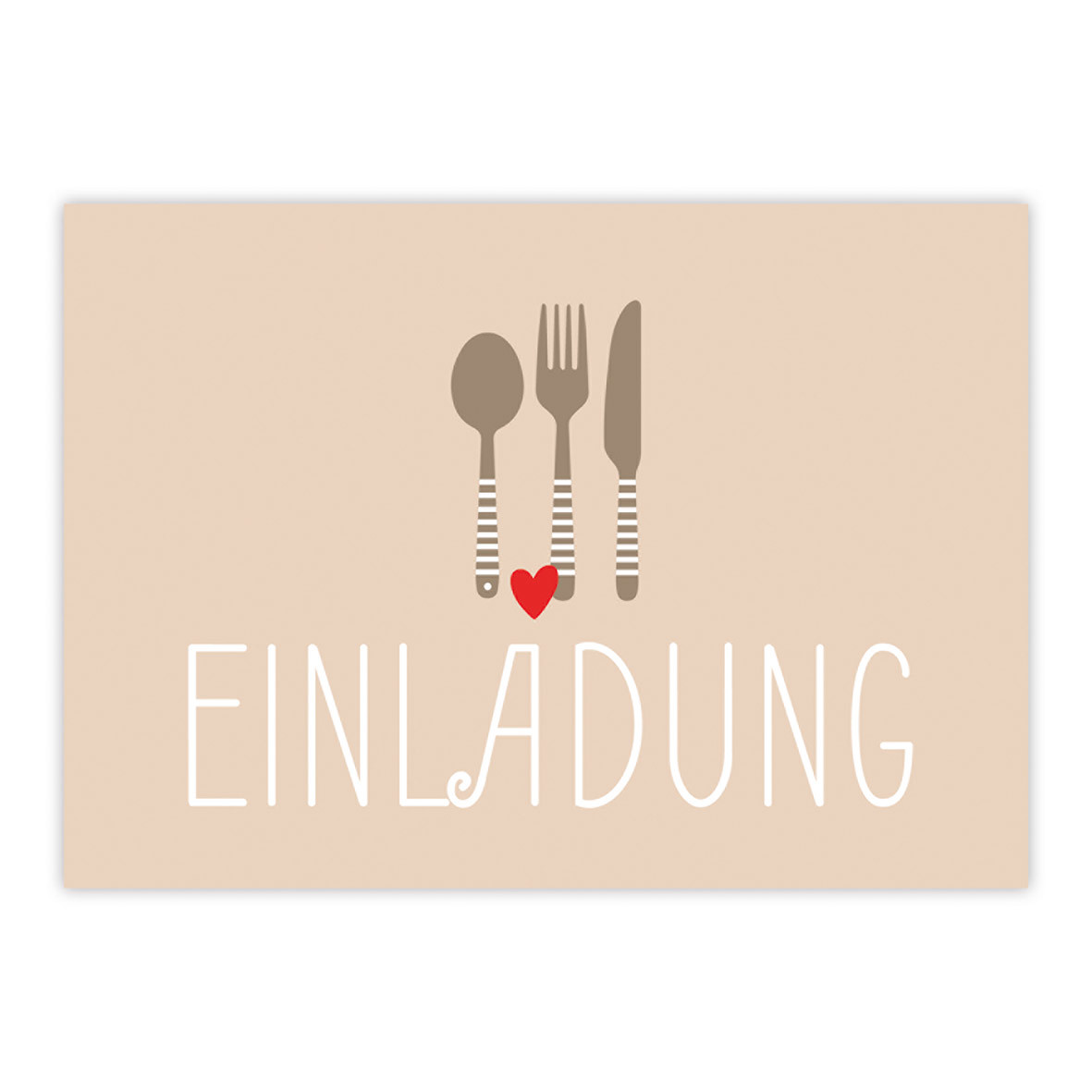 Einladung Postcard