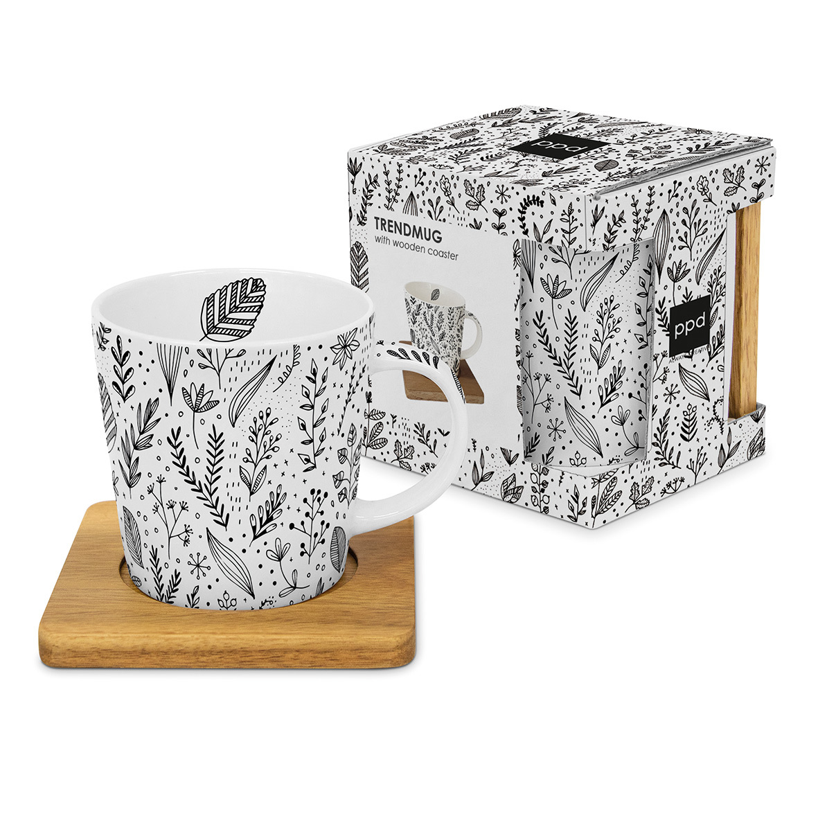 Pure Leaflet white Trend Mug nature Pure Leaflet white Trend Mug nature