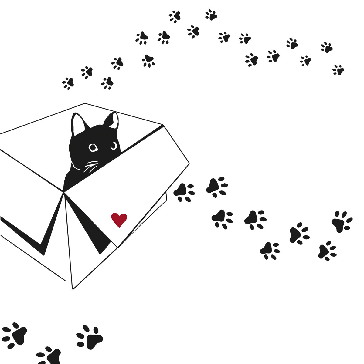 Atelier Chat Napkin 33x33 Atelier Chat Napkin 33x33