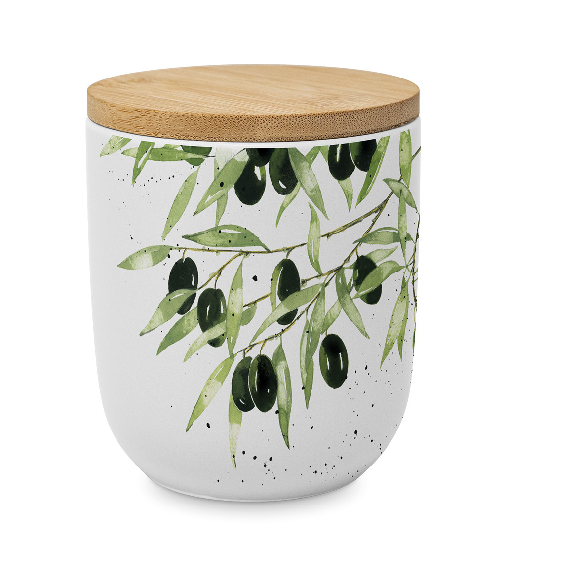 Olives Matte Storage Jar Olives Matte Storage Jar