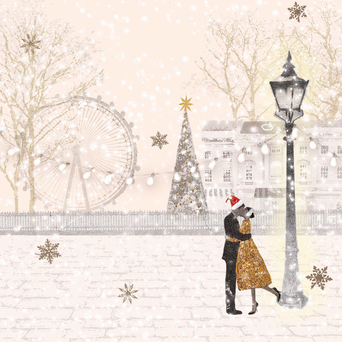 Christmas Love Napkin 33x33