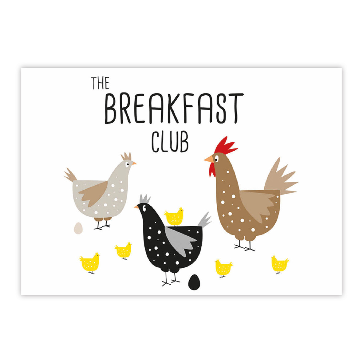Breakfast Club Postcard Breakfast Club Postcard