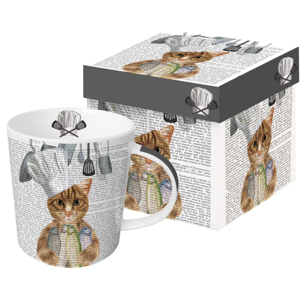 Cat Chef Serving Tray