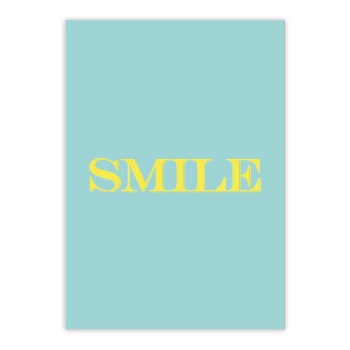 Smile Postcard D@H