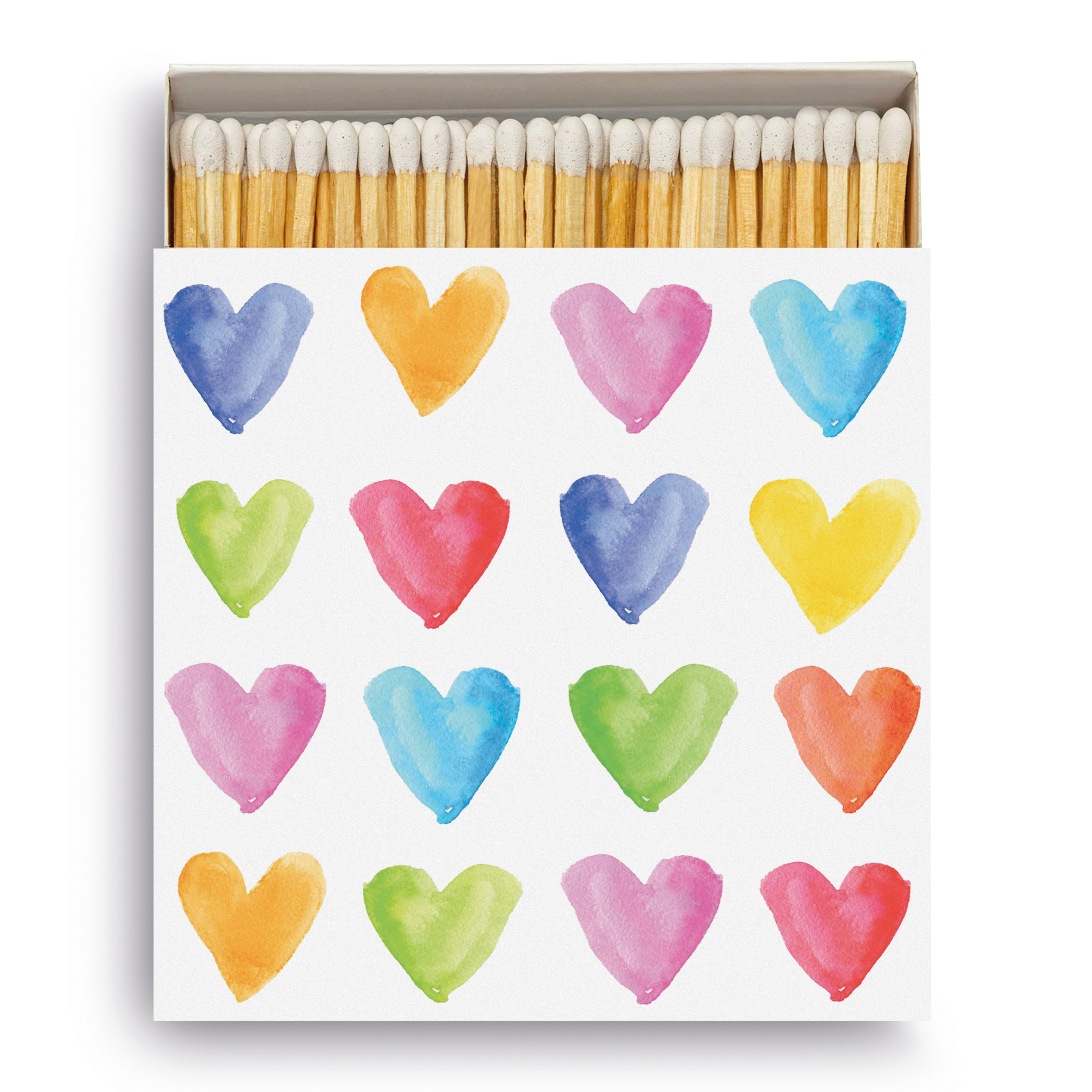 Aquarell Hearts  Matches Aquarell Hearts  Matches