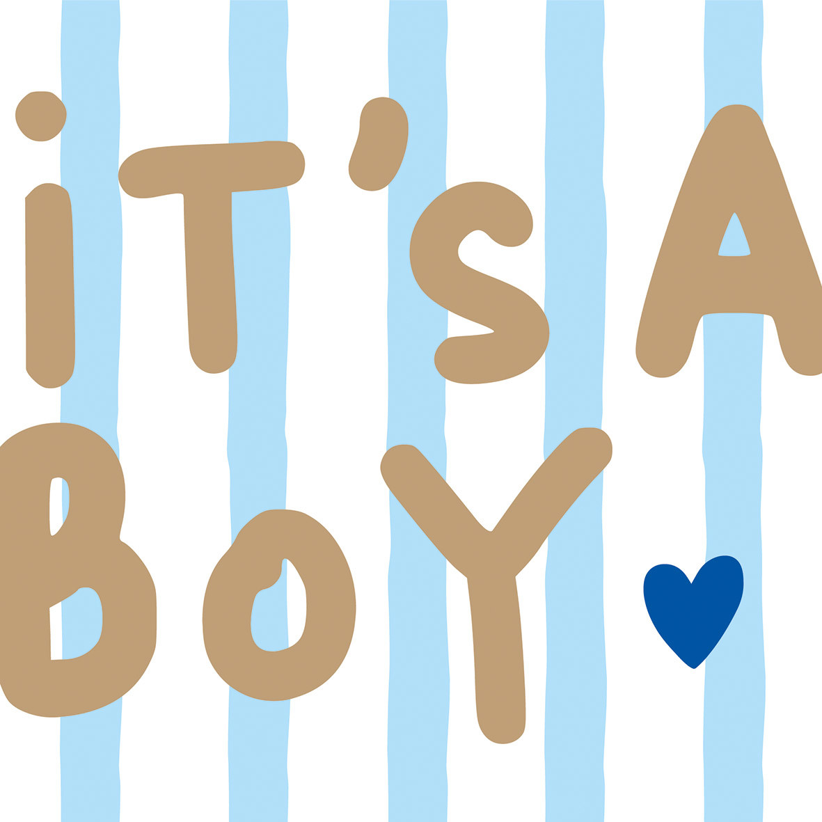It´s a boy Napkin 33x33