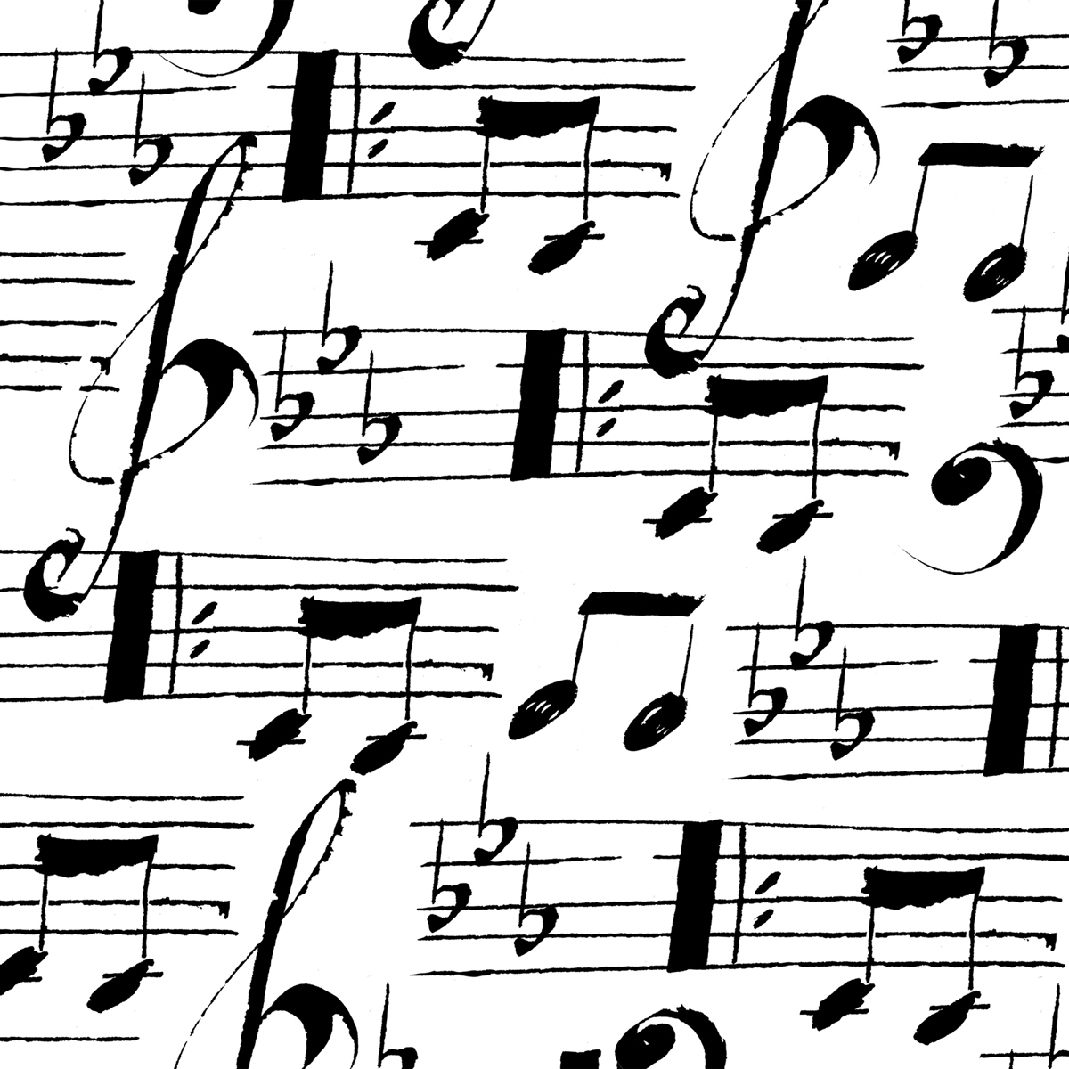 Musique Napkin 33x33 Musique Napkin 33x33