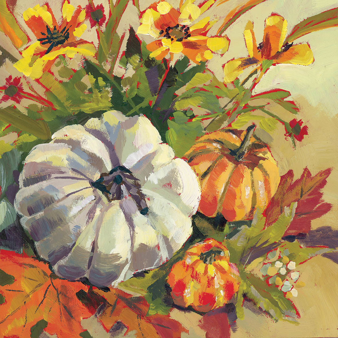 Pumpkin Patch Napkin 25x25 Pumpkin Patch Napkin 25x25