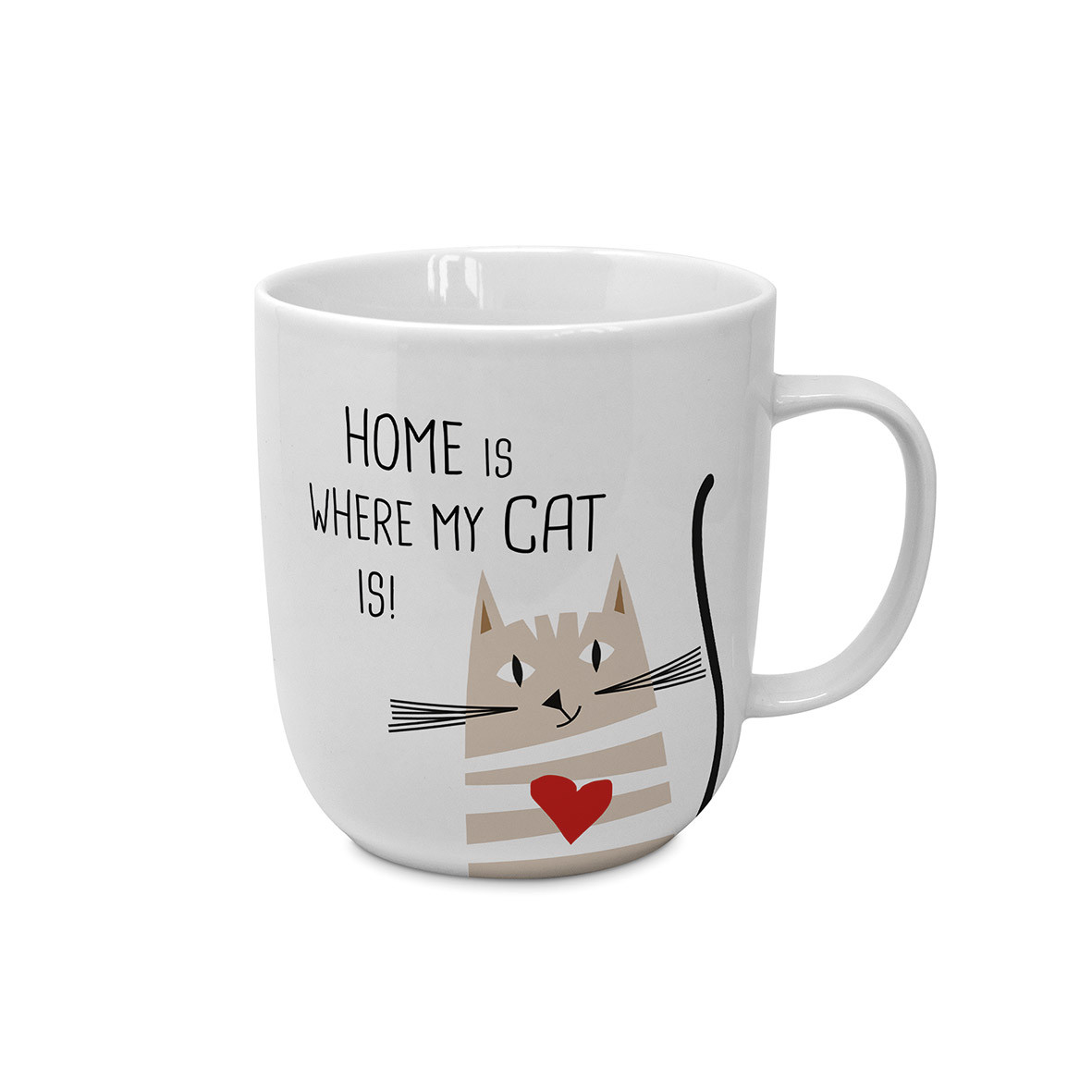 Home Cat Single Mug