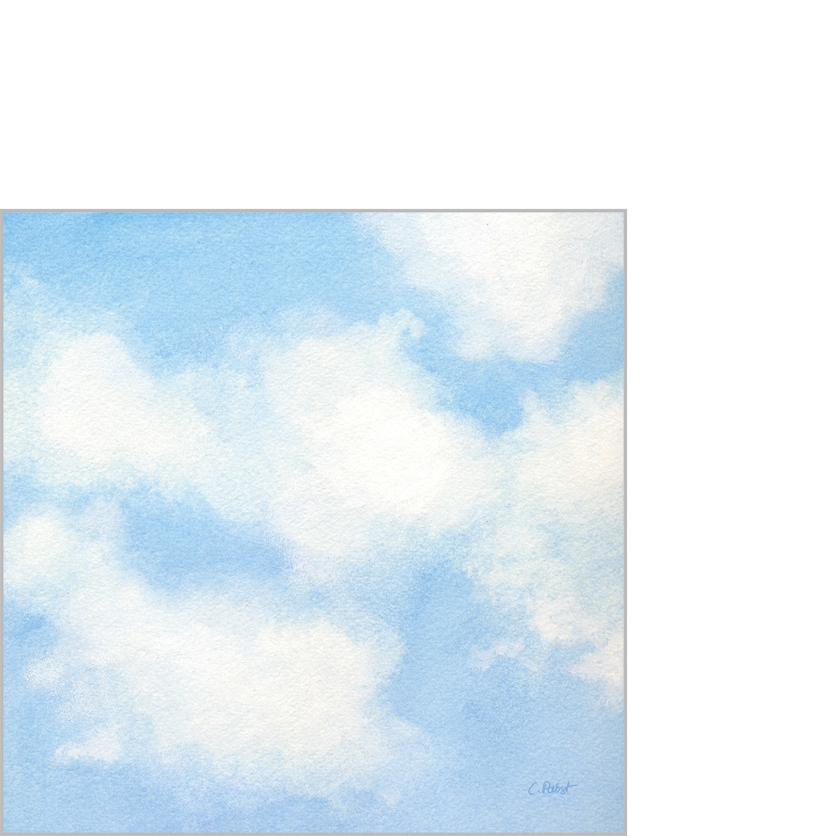 sky Napkin 25x25