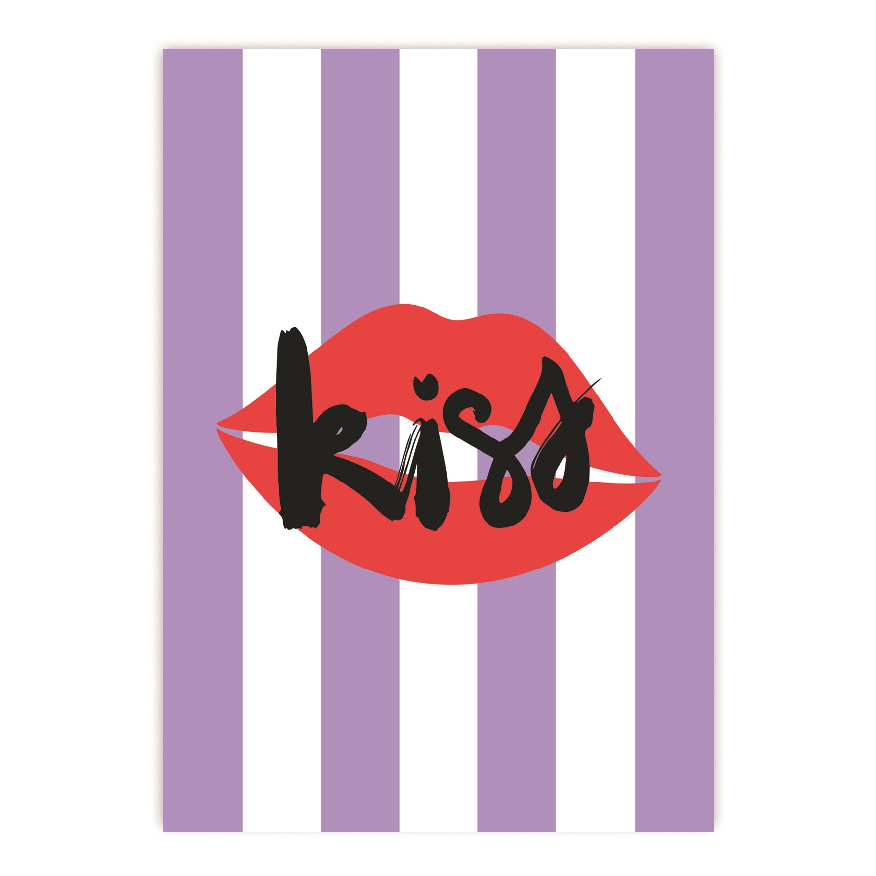 Formart Kiss Postcard