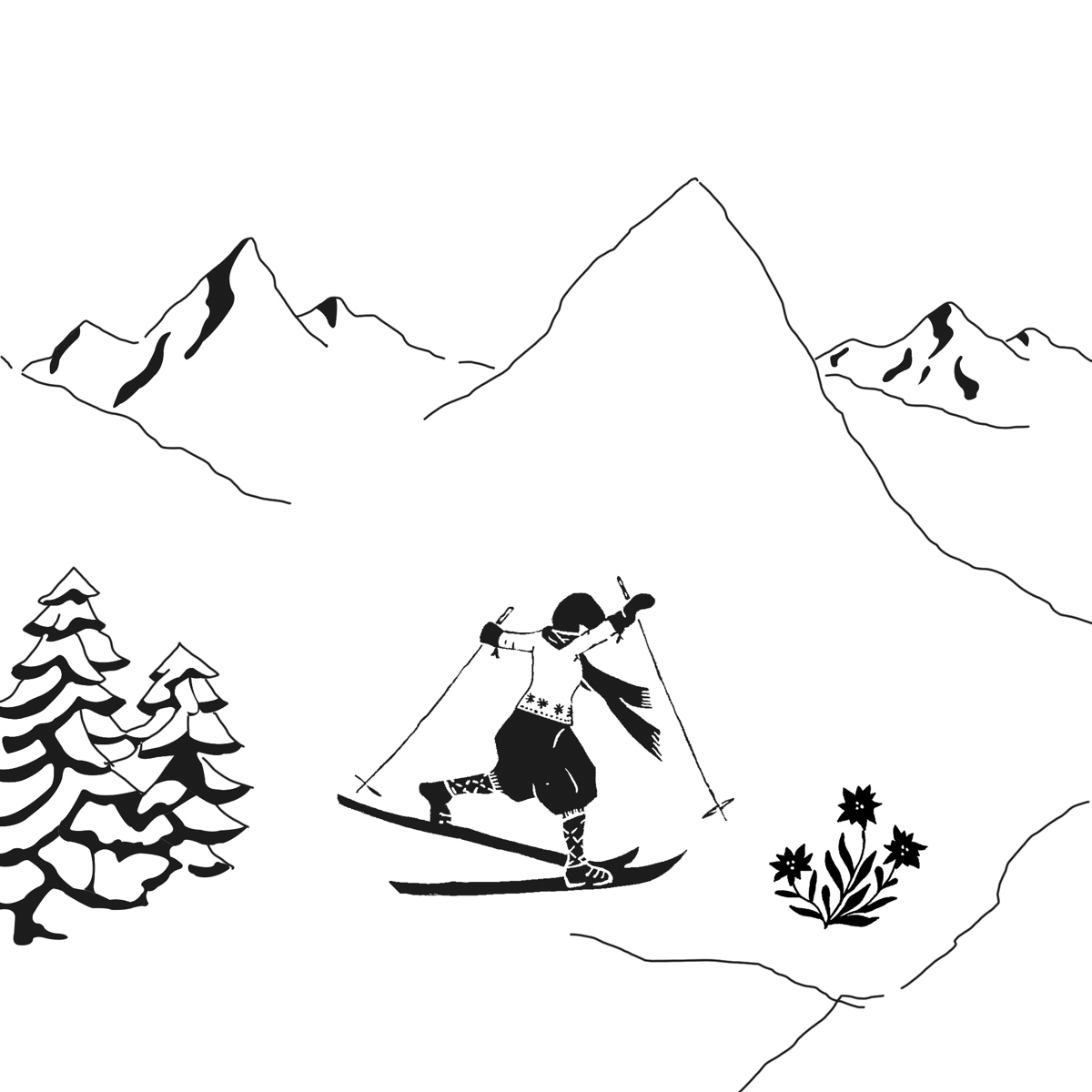 Atelier Neige Napkin 33x33 Atelier Neige Napkin 33x33