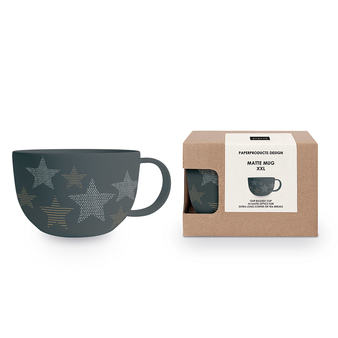 Pure Starlight anthracite Matte Mug XXL Pure Starlight anthracite Matte Mug XXL